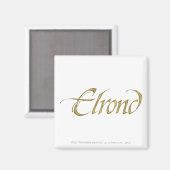 Aimant Nom ELROND™ Texté (Recto/Verso)