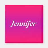 Aimant Nom Modèle (Devant)