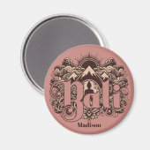 Aimant Nom personnalisé Bali (Recto/Verso)