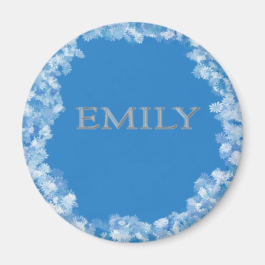 Aimant Nom personnalisé Emily (Devant)
