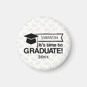 Aimant Nom personnalisé et cadeau d'année d'études