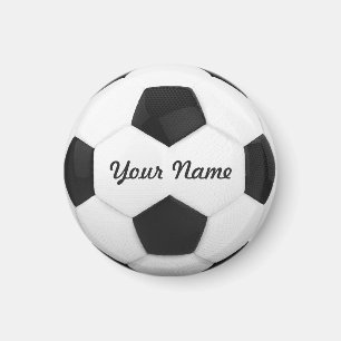 Aimant Nom personnalisé par ballon de football