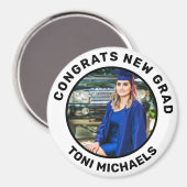 Aimant Nom personnalisé personnalisé personnalisé personn (Recto/Verso)