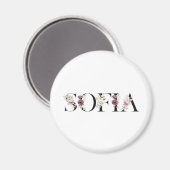 Aimant Nom Sofia. (Recto/Verso)