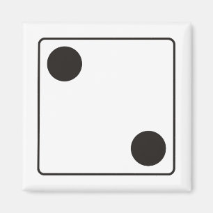 Aimant Nombres de points sur le DICE 2 + votre arrière-pl