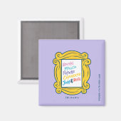 Aimant Noms de FRIENDS™ dans Peephole (Recto/Verso)