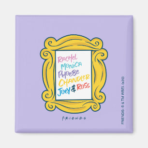 Aimant Noms de FRIENDS™ dans Peephole