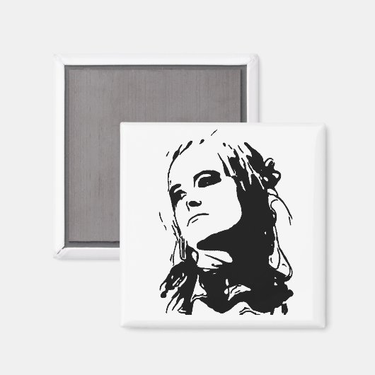 Aimant Non amusé (Recto/Verso)