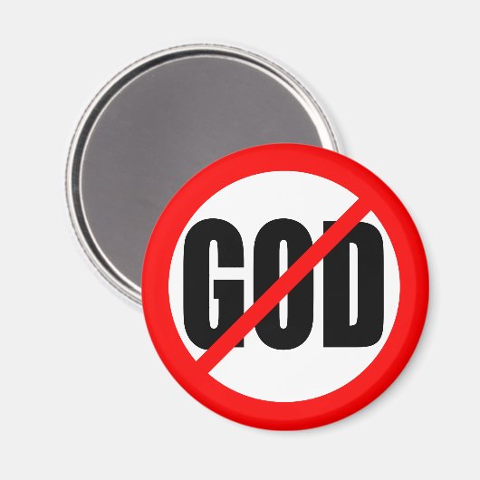 AIMANT "NON DIEU" (Recto/Verso)