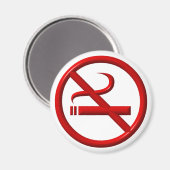 Aimant Non-fumeurs / anti-fumeurs (Recto/Verso)