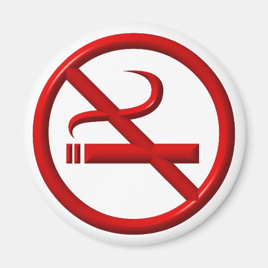 Aimant Non-fumeurs / anti-fumeurs (Devant)