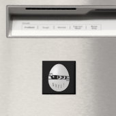 Aimant Non ! Pas aujourd'hui. (In Situ (Lave-vaisselle))