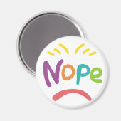 Aimant Nope (Recto/Verso)
