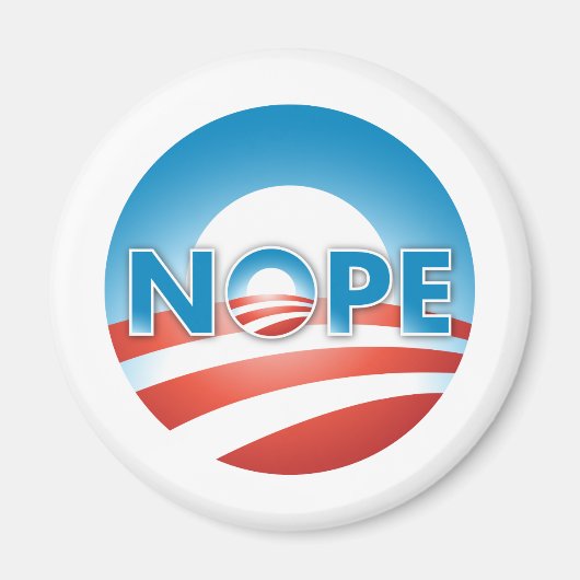 AIMANT NOPE AUCUN MOYEN (Devant)