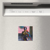 AIMANT NORA CYBER WARRIOR AVEC MACAW (In Situ (Lave-vaisselle))
