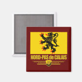 Aimant Nord-Pas-de-Calais (Recto/Verso)