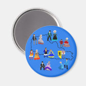 Aimant Nord-Pas-de-Calais, France (Recto/Verso)