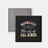 Aimant Normaliser Les Esprits De Toutes Sortes Autisme (Recto/Verso)