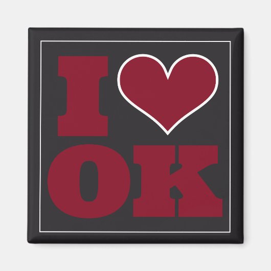 Aimant Norman (OK) Football Watch Party Fridge (Devant)