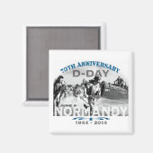 Aimant Normandie 70e anniversaire du jour J (Recto/Verso)