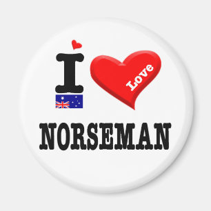 Aimant NORSEMAN - I Love