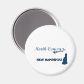 Aimant North Conway New Hampshire City Classic (Recto/Verso)