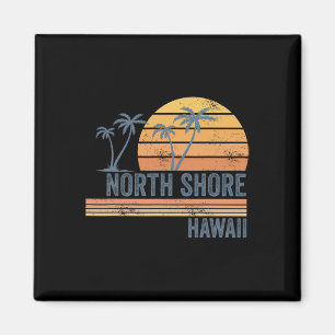 Aimant North Shore Oahu Hawaii Souvenir Surf Hawaïen