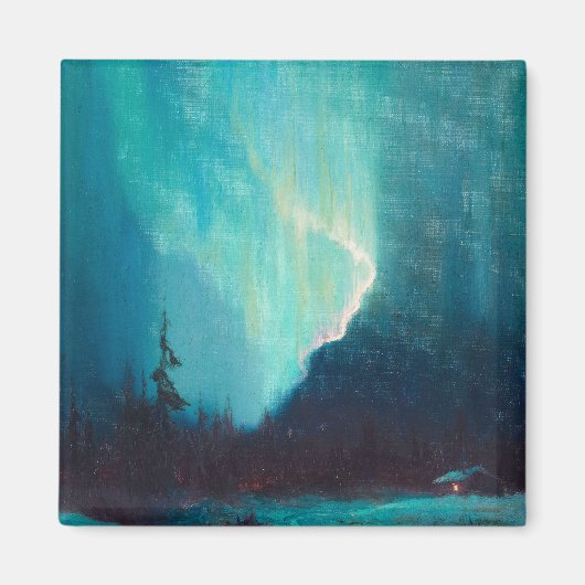 Aimant Northern Lights, Juneau, Alaska par Sydney Laurenc (Devant)