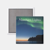 Aimant Northern Lights Norvège (Recto/Verso)
