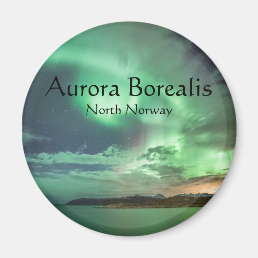 Aimant Northern Lights Norvège (Devant)