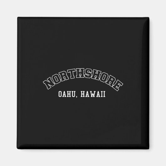 Aimant Northshore Oahu Hawaii (Devant)