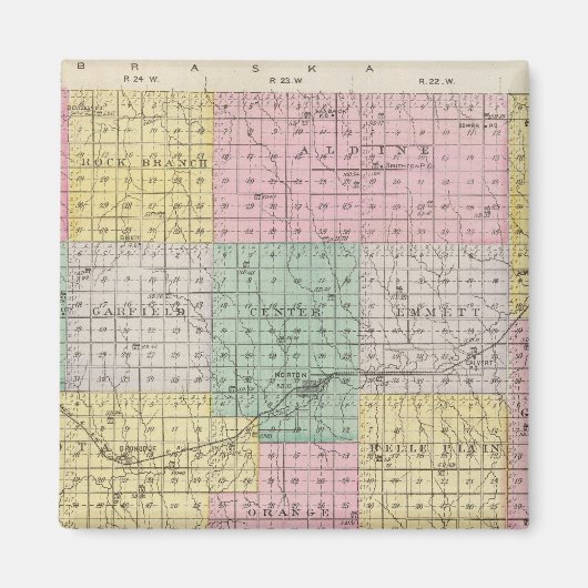 Aimant Norton County, Kansas (Devant)