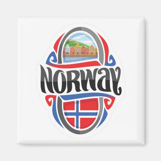 Aimant Norvège (Devant)