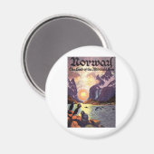 Aimant Norvège (Recto/Verso)