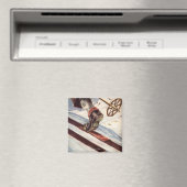 Aimant Norvège - La maison du ski (In Situ (Lave-vaisselle))