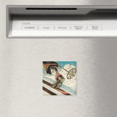 Aimant Norvège ~ La maison du ski (In Situ (Lave-vaisselle))