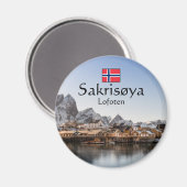 Aimant Norvège Lofoten (Recto/Verso)