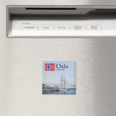 Aimant Norvège Oslo Souvenir (In Situ (Lave-vaisselle))