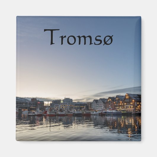 Aimant Norvège Tromso (Devant)