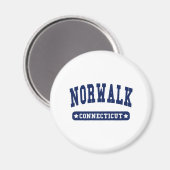 Aimant Norwalk Connecticut College Style tee - shirt (Recto/Verso)
