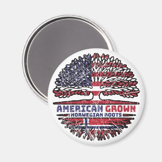 Aimant Norway Norvège (Recto/Verso)