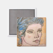 Aimant Norwegian Girl (Recto/Verso)