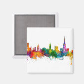 Aimant Norwich England Skyline (Recto/Verso)