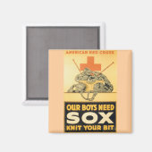 Aimant Nos garçons ont besoin de Sox (Recto/Verso)