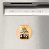 Aimant Nos Garçons Ont Besoin De Sox ~ Knit Your Bit (In Situ (Lave-vaisselle))