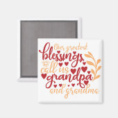 Aimant Nos plus grandes bénédictions nous appellent grand (Recto/Verso)