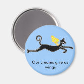 Aimant Nos rêves nous donnent des ailes (Recto/Verso)