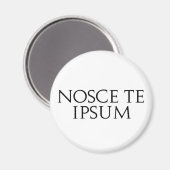 Aimant Nosce Te Ipsum (Recto/Verso)