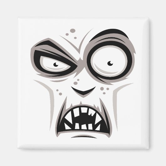 Aimant Nosferatu Vampire Face (Devant)