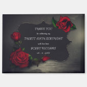 Aimant Nostalgique gothique Amour Anniversaire (Recto)